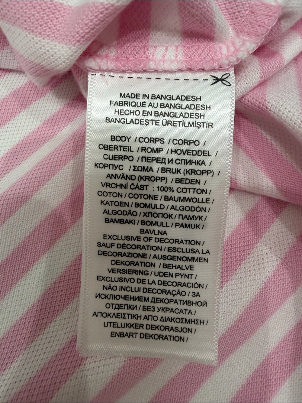 Polo Ralph Lauren Men’s White/Pink Classic 100 Cotton Striped Polo Size LT NWT - Picture 5 of 5